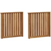 Porankiai 2 pcs Ruda 60 x 6 x 61 cm Apdirbta mediena