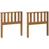 Porankiai 2 pcs Ruda 60 x 6 x 61 cm Apdirbta mediena