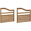 Porankiai 2 pcs Ruda 79 x 4 x 73 cm Apdirbta mediena