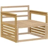 Porankiai 2 vnt. Balta 79 x 6 x 61 cm Kietos akacijos mediena
