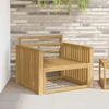 Porankiai 2 vnt. Balta 80 x 6 x 61 cm Kietos akacijos mediena