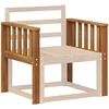 Porankiai 2 vnt. Ruda 60 x 6 x 61 cm Kietos akacijos mediena