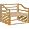 Porankių modulis 2 pcs Balta 79 x 4 x 73 cm
