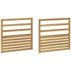 Porankių modulis 2 pcs Balta 79 x 4 x 73 cm