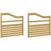 Porankių modulis 2 pcs Balta 79 x 4 x 73 cm