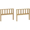 Porankių modulis 2 pcs Balta 80 x 6 x 61 cm