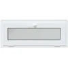 Požeminio lango RISOR 100 x 40 cm PVC ir stiklas Antracito