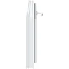 Požeminio lango RISOR 100 x 40 cm PVC ir stiklas Balta