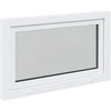 Požeminio lango RISOR 100 x 60 cm PVC ir stiklas Balta