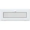 Požeminio lango RISOR 110 x 40 cm PVC ir stiklas Balta