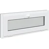 Požeminio lango RISOR 110 x 40 cm PVC ir stiklas Antracito