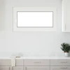 Požeminio lango RISOR 110 x 70 cm PVC ir stiklas Antracito