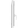 Bendras lango vidinis atspalvis baltas RISOR 120 x 60 cm