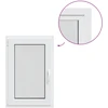 Požeminio lango RISOR 50 x 90 cm PVC ir stiklas