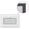 Požeminio lango RISOR 60 x 40 cm PVC ir skaidrus, lygus stiklas