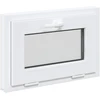 Požeminio lango RISOR 60 x 40 cm PVC ir stiklas Balta