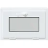 Požeminio lango RISOR 60 x 40 cm PVC ir stiklas Antracito
