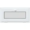 Požeminio lango RISOR 80 x 40 cm PVC ir stiklas Balta