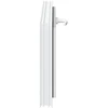 Požeminio lango RISOR 80 x 40 cm PVC ir stiklas Balta