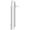 Požeminio lango RISOR 80 x 40 cm PVC ir stiklas Antracito