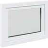 Požeminio lango RISOR 80 x 55 cm PVC ir stiklas