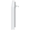 Požeminio lango RISOR 90 x 40 cm PVC ir stiklas Balta