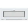 Požeminio lango RISOR 90 x 40 cm PVC ir stiklas Balta