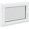 Požeminio lango RISOR 90 x 70 cm PVC ir stiklas Balta