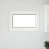 Požeminio lango RISOR 90 x 70 cm PVC ir stiklas Balta