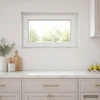 Požeminio lango RISOR 95 x 50 cm PVC ir stiklas