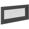 Požeminio lango RISOR 100 x 50 cm PVC ir stiklas Antracito