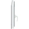 Požeminio lango RISOR 100 x 50 cm PVC ir stiklas Antracito