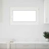 Požeminio lango RISOR 100 x 60 cm PVC ir stiklas Antracito