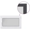 Požeminio lango RISOR 100 x 70 cm PVC ir stiklas Antracito