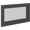 Požeminio lango RISOR 100 x 70 cm PVC ir stiklas Antracito
