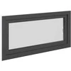 Požeminio lango RISOR 120 x 60 cm PVC ir stiklas Antracito