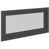 Požeminio lango RISOR 120 x 60 cm PVC ir stiklas Antracito