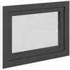 Požeminio lango RISOR 60 x 100 cm PVC ir stiklas Antracito