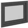 Požeminio lango RISOR 60 x 100 cm PVC ir stiklas Antracito