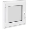 Požeminio lango RISOR 60 x 60 cm PVC ir stiklas Antracito