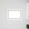 Požeminio lango RISOR 80 x 60 cm PVC ir stiklas Antracito