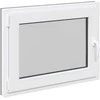 Požeminio lango RISOR 80 x 70 cm PVC ir stiklas Antracito