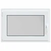 Požeminio lango RISOR 90 x 50 cm PVC ir stiklas Antracito