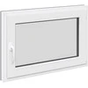 Požeminio lango RISOR 90 x 60 cm PVC ir stiklas Antracito
