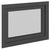 Požeminio lango RISOR 90 x 60 cm PVC ir stiklas Antracito
