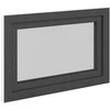 Požeminio lango RISOR 90 x 60 cm PVC ir stiklas Antracito