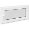Požeminio lango RISOR 100 x 50 cm PVC ir stiklas Balta