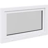 Požeminio lango RISOR 100 x 50 cm PVC ir stiklas Balta