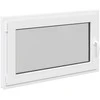 Požeminio lango RISOR 100 x 60 cm PVC ir stiklas Balta