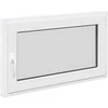 Požeminio lango RISOR 100 x 60 cm PVC ir stiklas Balta